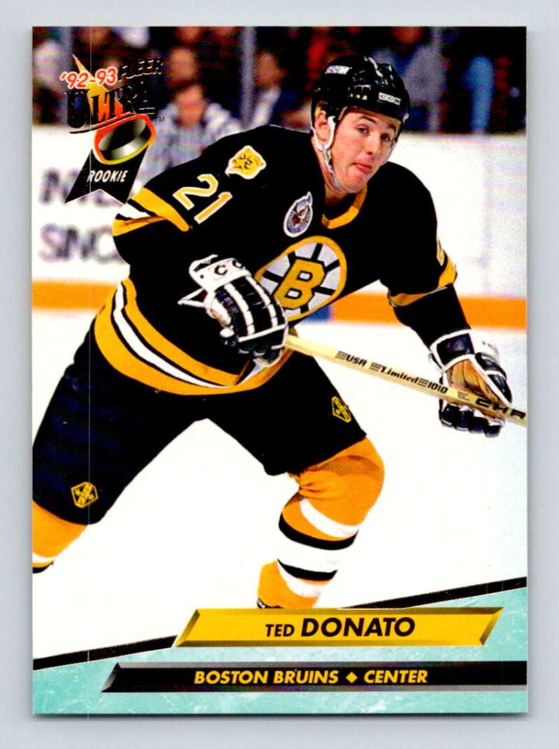 1992-93 Fleer Ultra #251 Ted Donato Boston Bruins Image 1