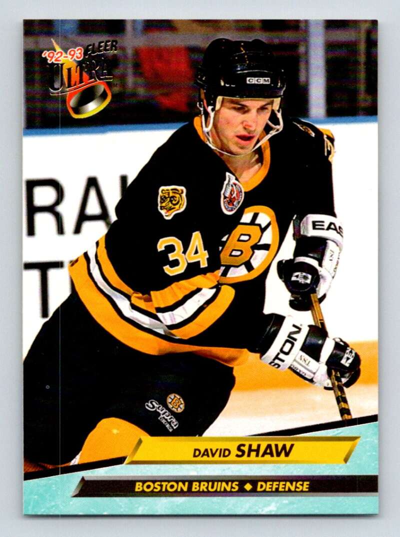 1992-93 Fleer Ultra #256 David Shaw Image 1