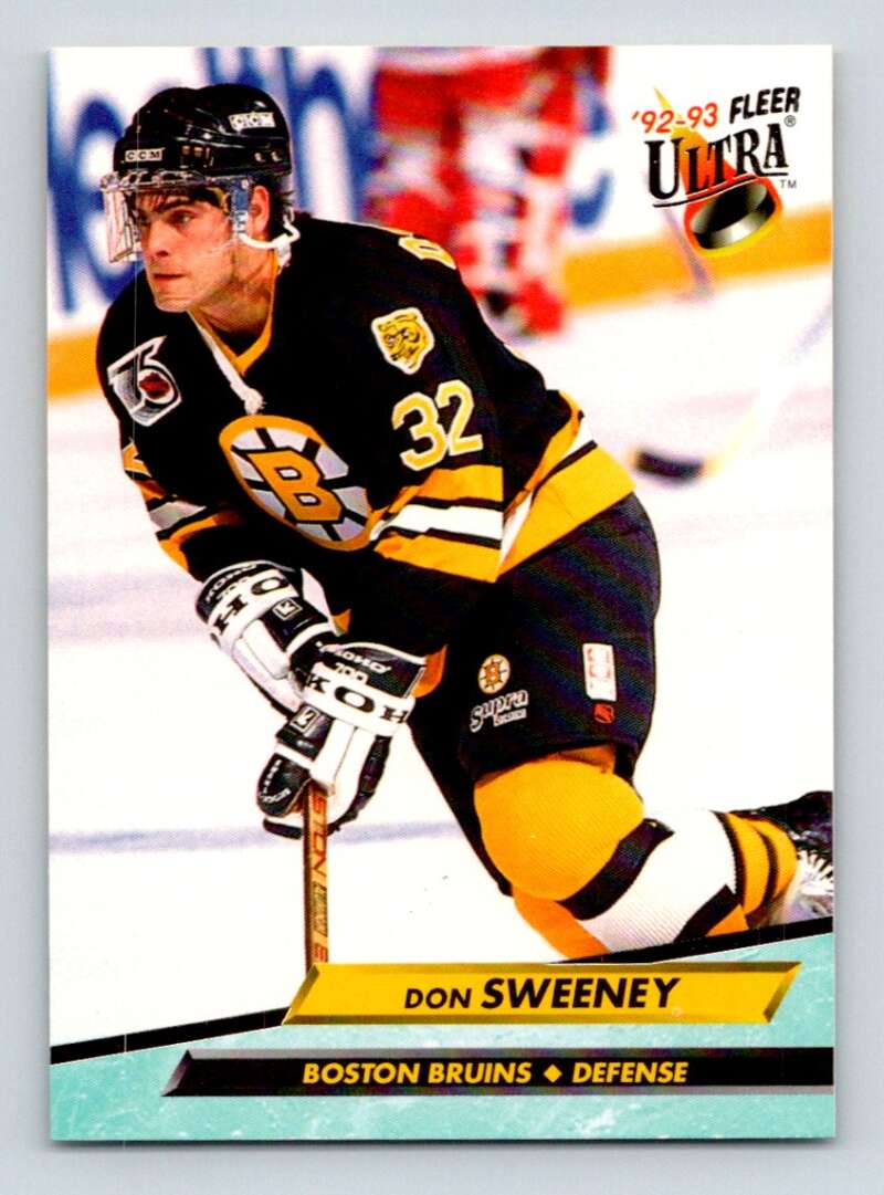 1992-93 Fleer Ultra #257 Don Sweeney Image 1