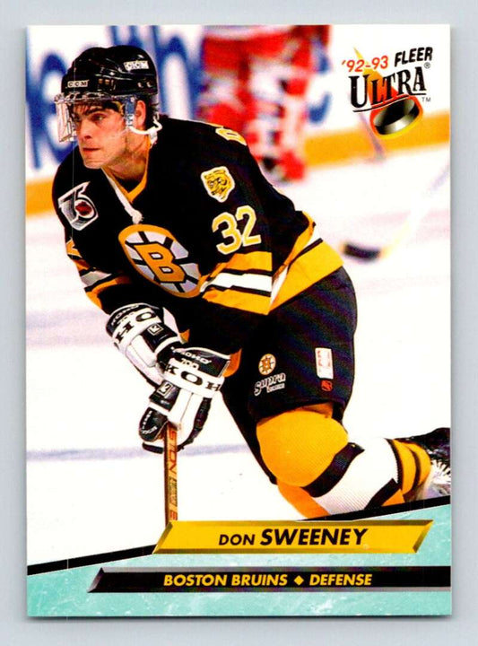 1992-93 Fleer Ultra #257 Don Sweeney   Image 1