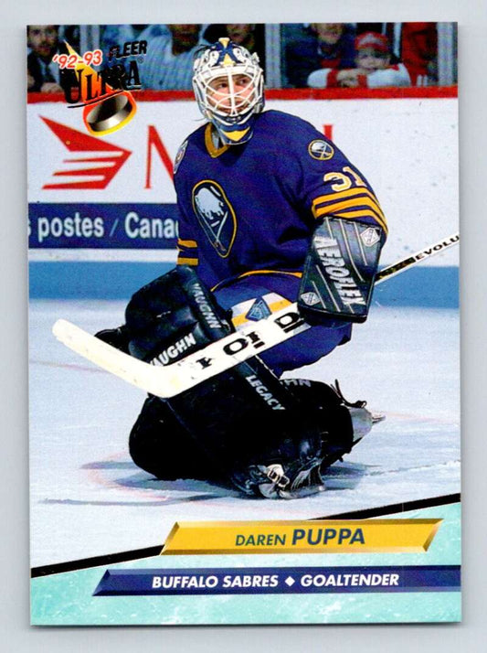 1992-93 Fleer Ultra #261 Daren Puppa  Toronto Maple Leafs  Image 1