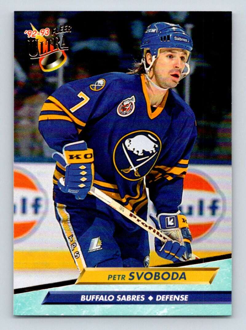 1992-93 Fleer Ultra #263 Petr Svoboda Buffalo Sabres Image 1