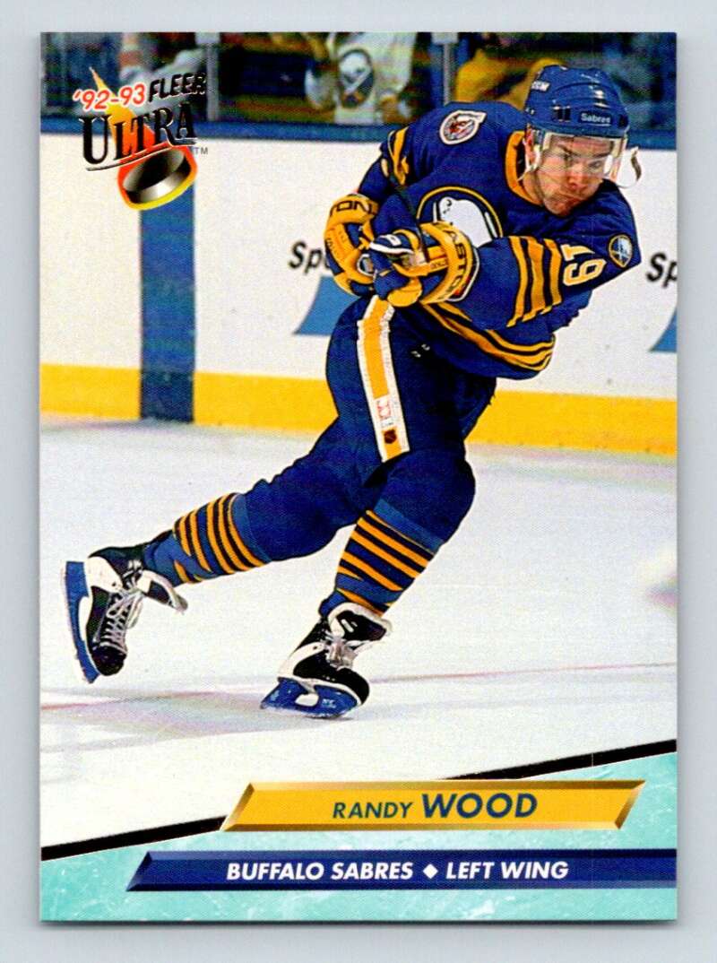 1992-93 Fleer Ultra #265 Randy Wood Image 1