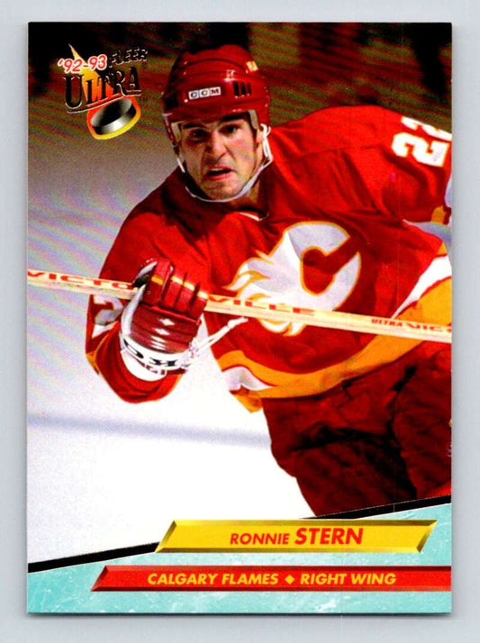 1992-93 Fleer Ultra #271 Ronnie Stern  Calgary Flames  Image 1