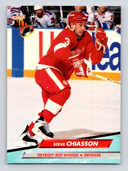 1992-93 Fleer Ultra #282 Steve Chiasson  Detroit Red Wings  Image 1
