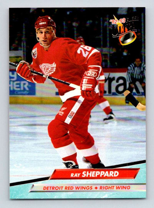1992-93 Fleer Ultra #289 Ray Sheppard  Detroit Red Wings  Image 1