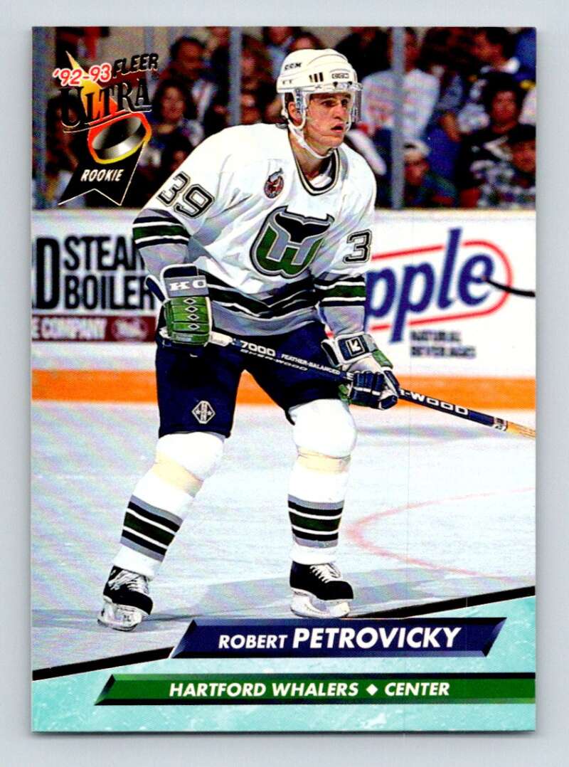 1992-93 Fleer Ultra #302 Robert Petrovicky RC Rookie Image 1