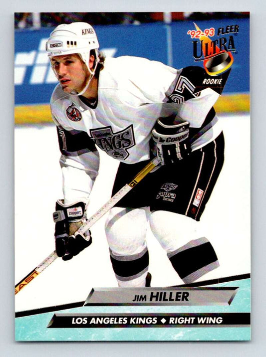 1992-93 Fleer Ultra #307 Jim Hiller  RC Rookie  Image 1