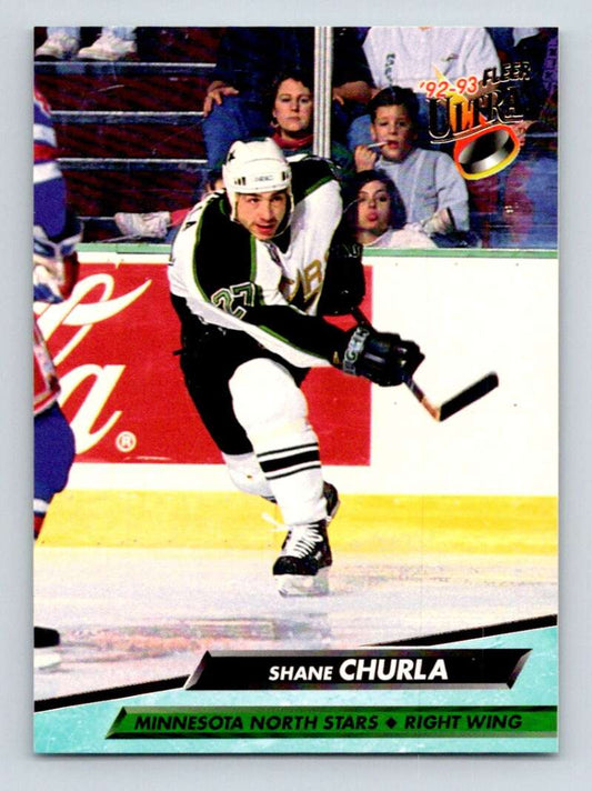 1992-93 Fleer Ultra #315 Shane Churla  Minnesota North Stars  Image 1
