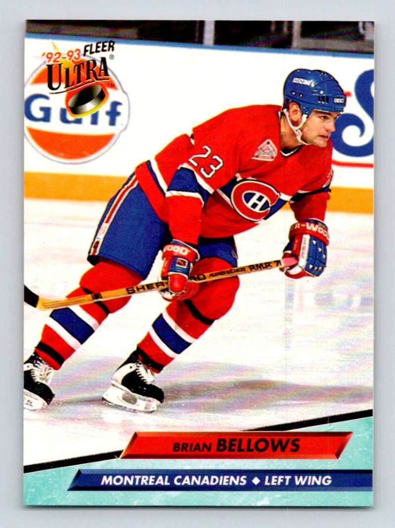 1992-93 Fleer Ultra #324 Brian Bellows Image 1
