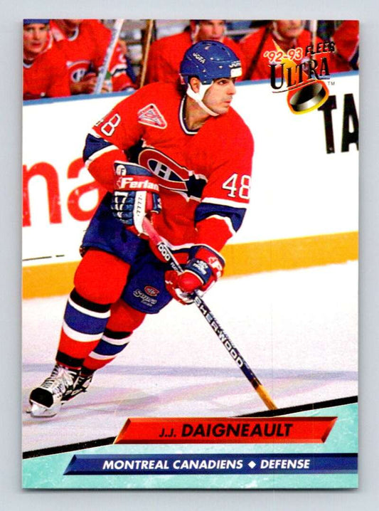 1992-93 Fleer Ultra #326 J.J.Daigneault  Montreal Canadiens  Image 1