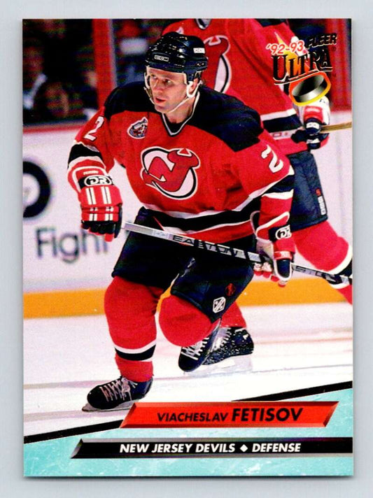 1992-93 Fleer Ultra #337 Slava Fetisov  New Jersey Devils  Image 1
