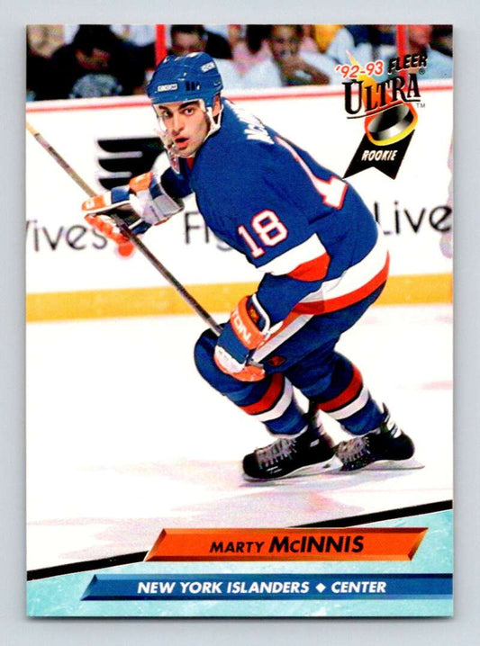 1992-93 Fleer Ultra #347 Marty McInnis  New York Islanders  Image 1