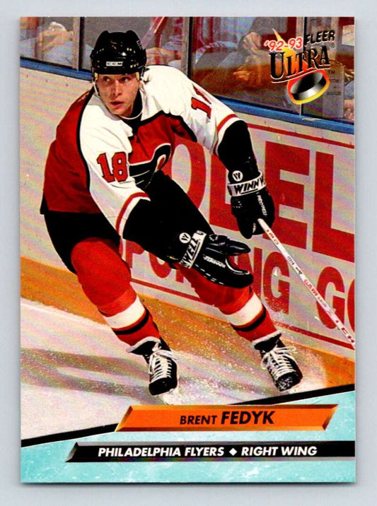 1992-93 Fleer Ultra #371 Brent Fedyk   Image 1
