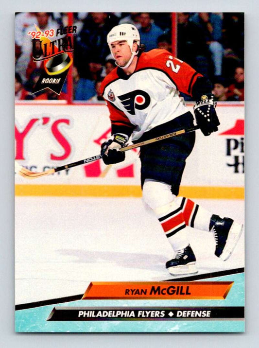 1992-93 Fleer Ultra #373 Ryan McGill  RC Rookie Philadelphia Flyers  Image 1
