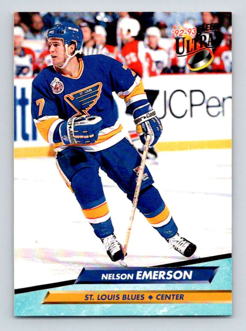 1992-93 Fleer Ultra #393 Nelson Emerson Image 1