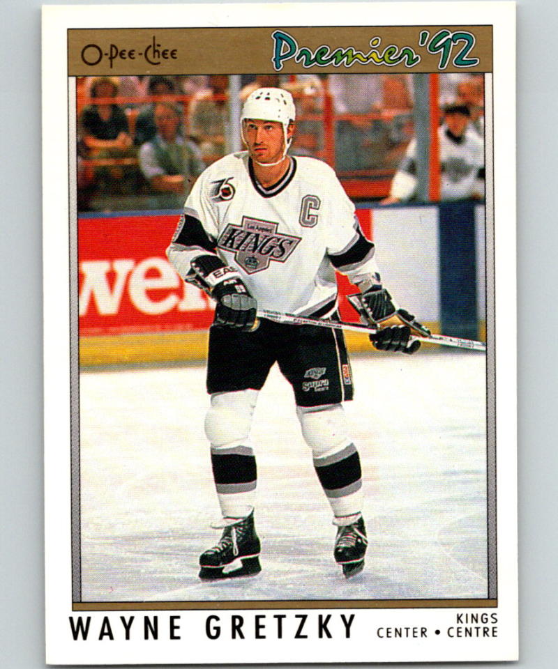 1991-92 OPC Premier #3 Wayne Gretzky Los Angeles Kings Image 1