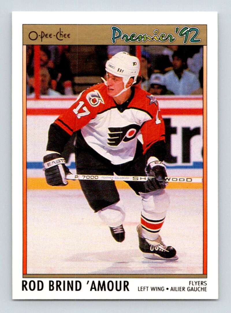 1991-92 OPC Premier #94 Rod Brind'Amour Philadelphia Flyers Image 1