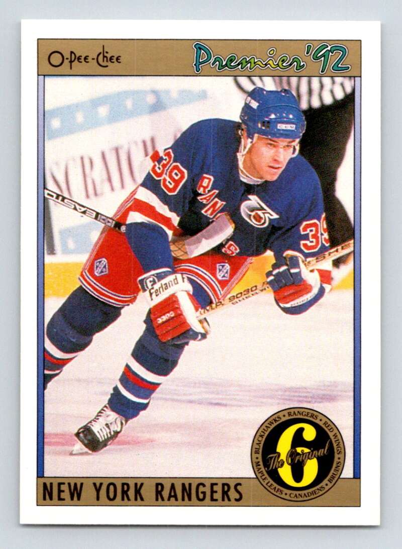 1991-92 OPC Premier #139 Doug Weight New York Rangers Image 1