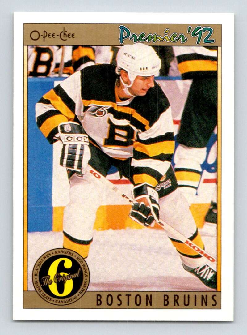 1991-92 OPC Premier #144 Vladimir Ruzicka Boston Bruins Image 1