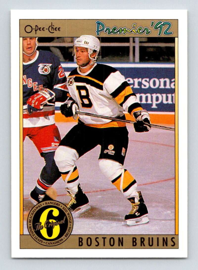 1991-92 OPC Premier #148 Bob Carpenter Boston Bruins Image 1