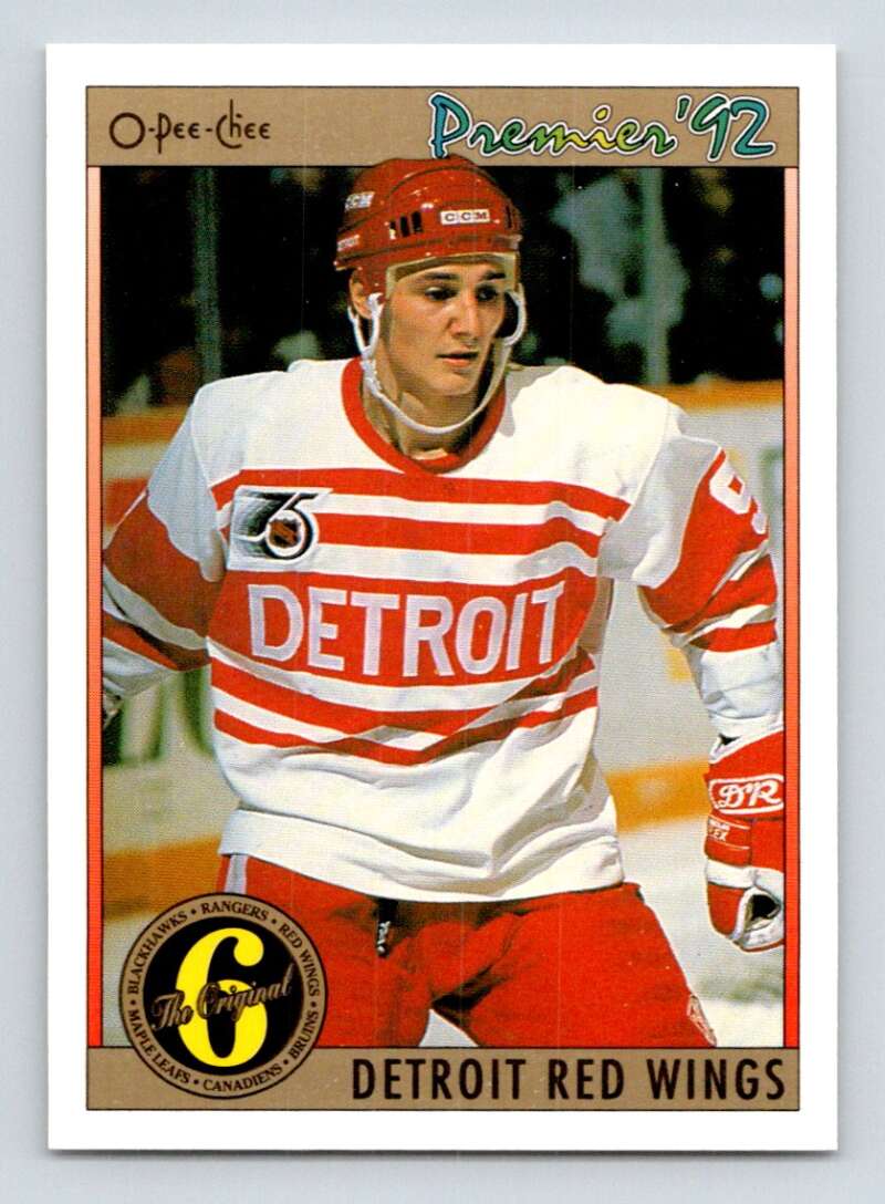 1991-92 OPC Premier #173 Sergei Fedorov Detroit Red Wings Image 1