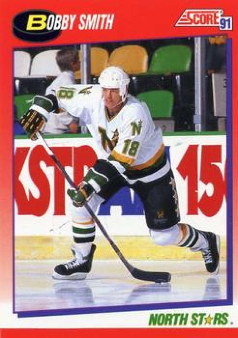 1991-92 Score Canadian Bilingual #32 Bobby Smith Minnesota North Stars Image 1
