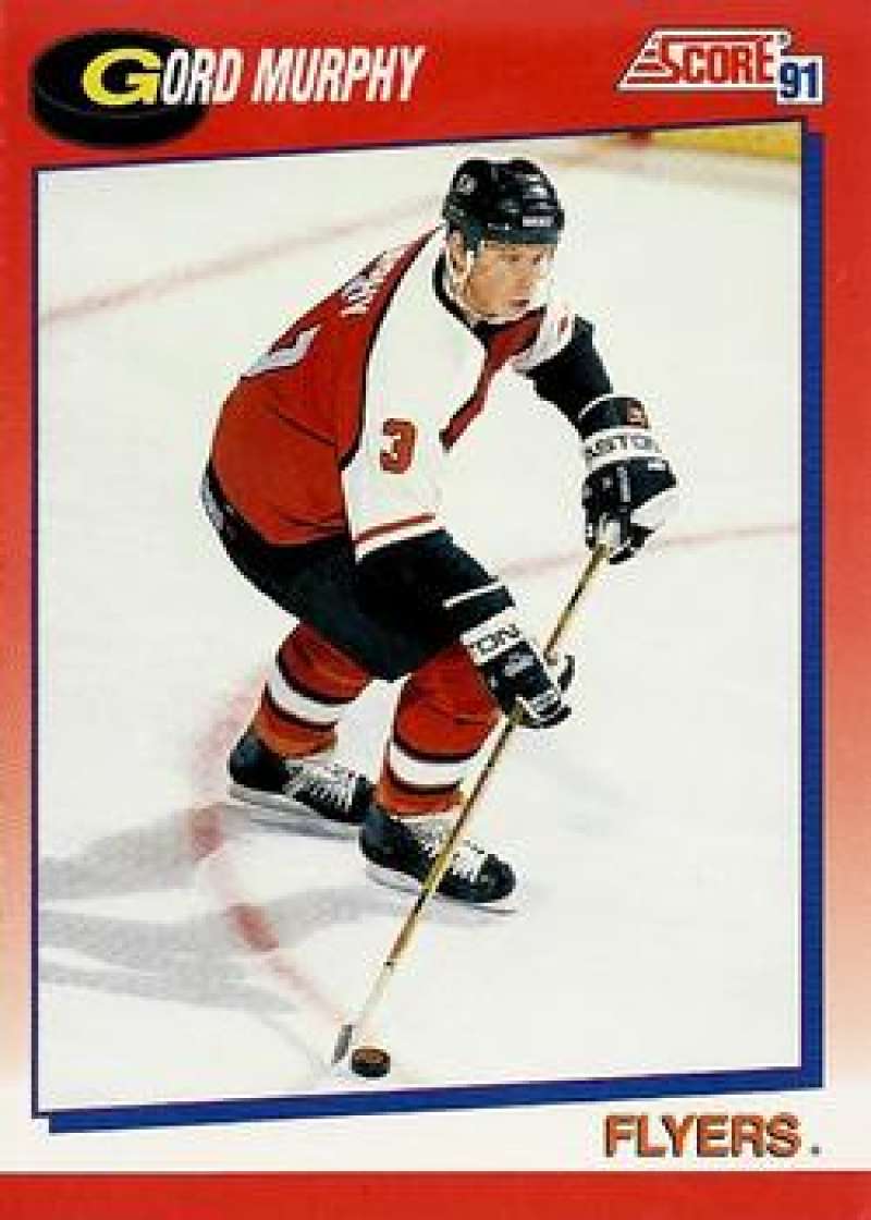 1991-92 Score Canadian Bilingual #43 Gord Murphy Philadelphia Flyers Image 1