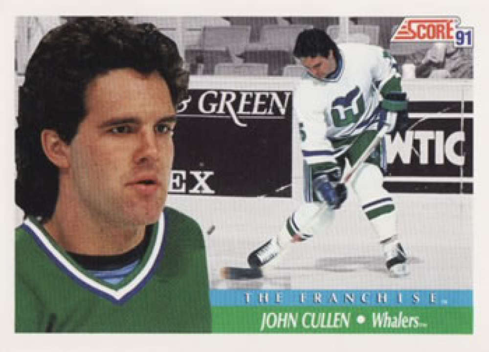 1991-92 Score Canadian Bilingual #311 John Cullen FRAN Hartford Whalers Image 1