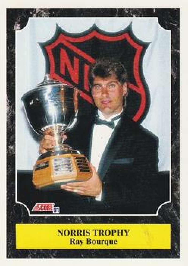 1991-92 Score Canadian Bilingual #319 Ray Bourque Boston Bruins Image 1