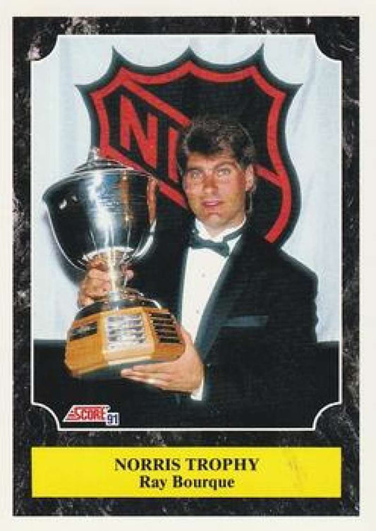 1991-92 Score Canadian Bilingual #319 Ray Bourque  Boston Bruins  Image 1