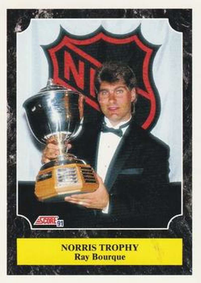 1991-92 Score Canadian Bilingual #319 Ray Bourque  Boston Bruins  Image 1