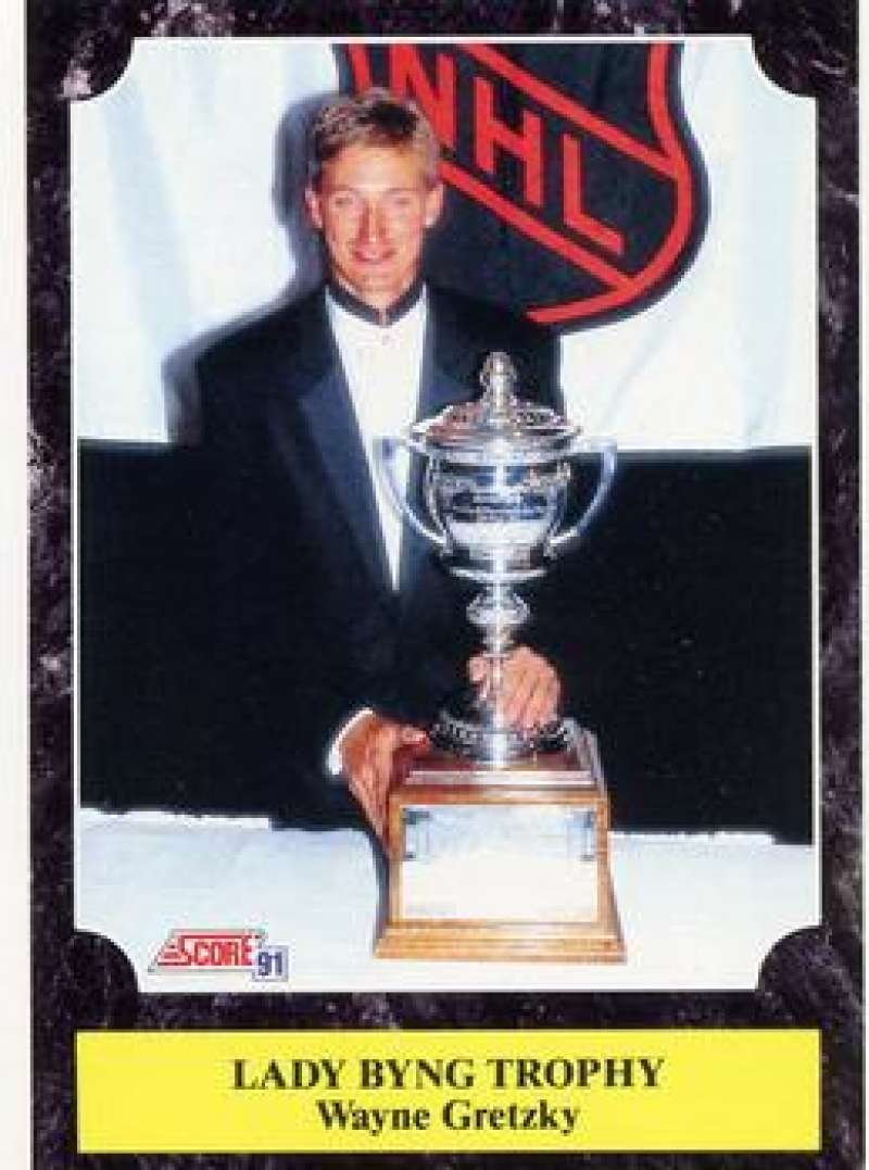 1991-92 Score Canadian Bilingual #324 Wayne Gretzky Los Angeles Kings Image 1