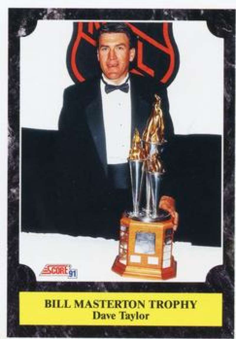 1991-92 Score Canadian Bilingual #325 Dave Taylor Los Angeles Kings Image 1