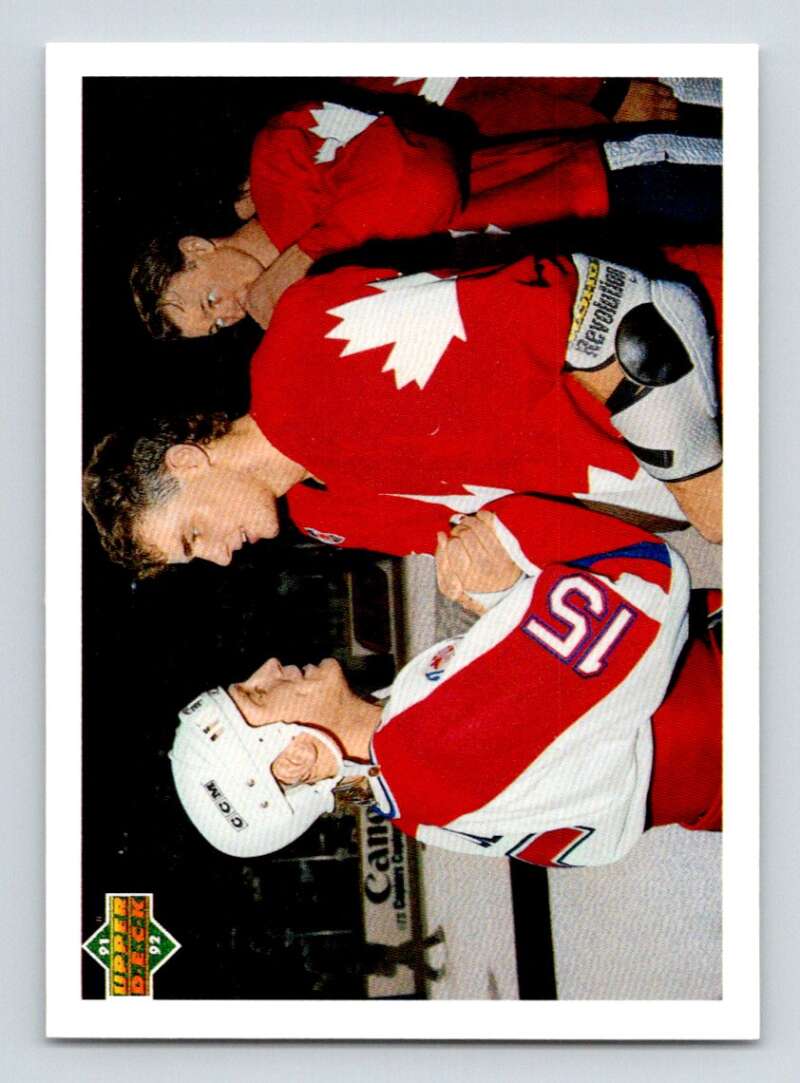 1991-92 Upper Deck #7 Brett Hull/Eric Lindros St. Louis Blues Image 1