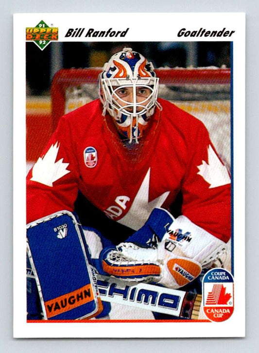 1991-92 Upper Deck #10 Bill Ranford  Edmonton Oilers  Image 1
