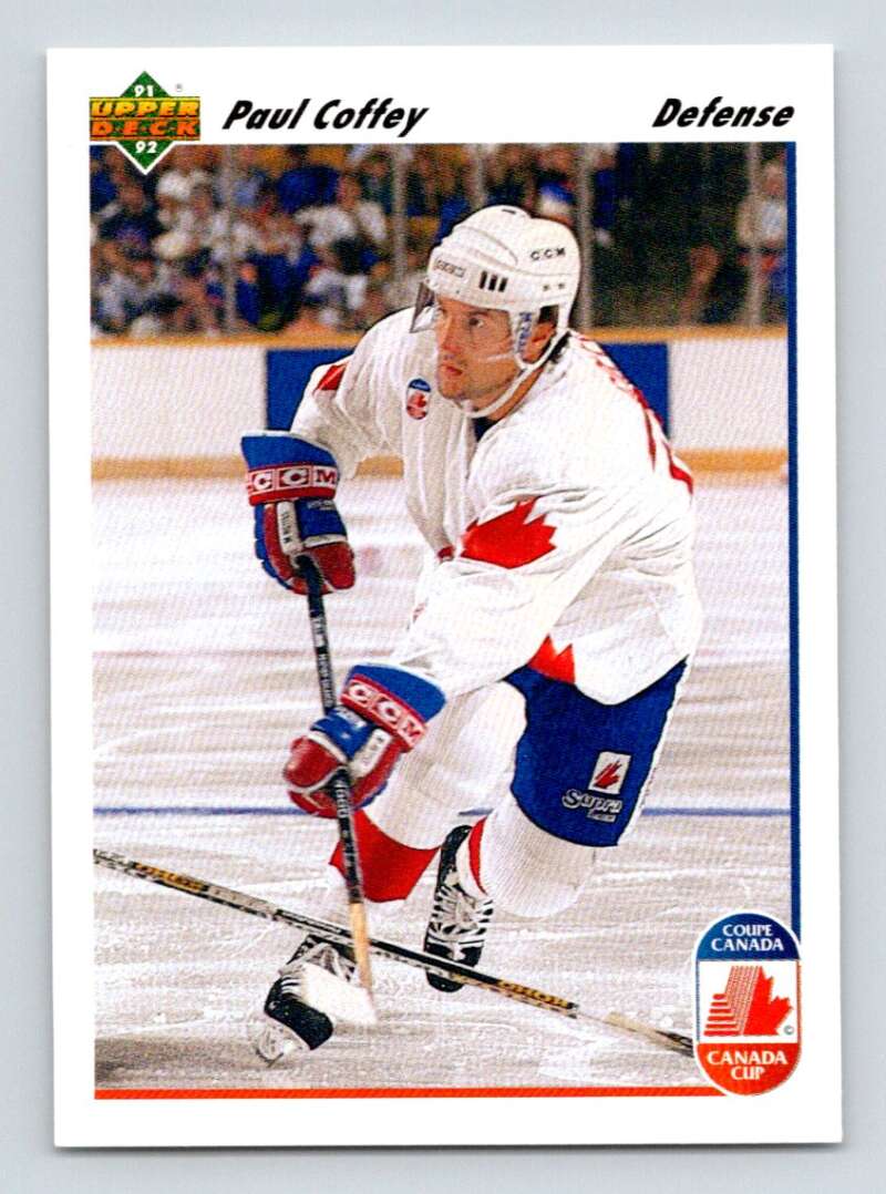 1991-92 Upper Deck #11 Paul Coffey Image 1