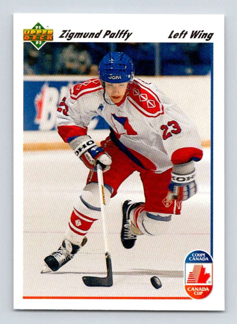 1991-92 Upper Deck #16 Zigmund Palffy RC Rookie Image 1