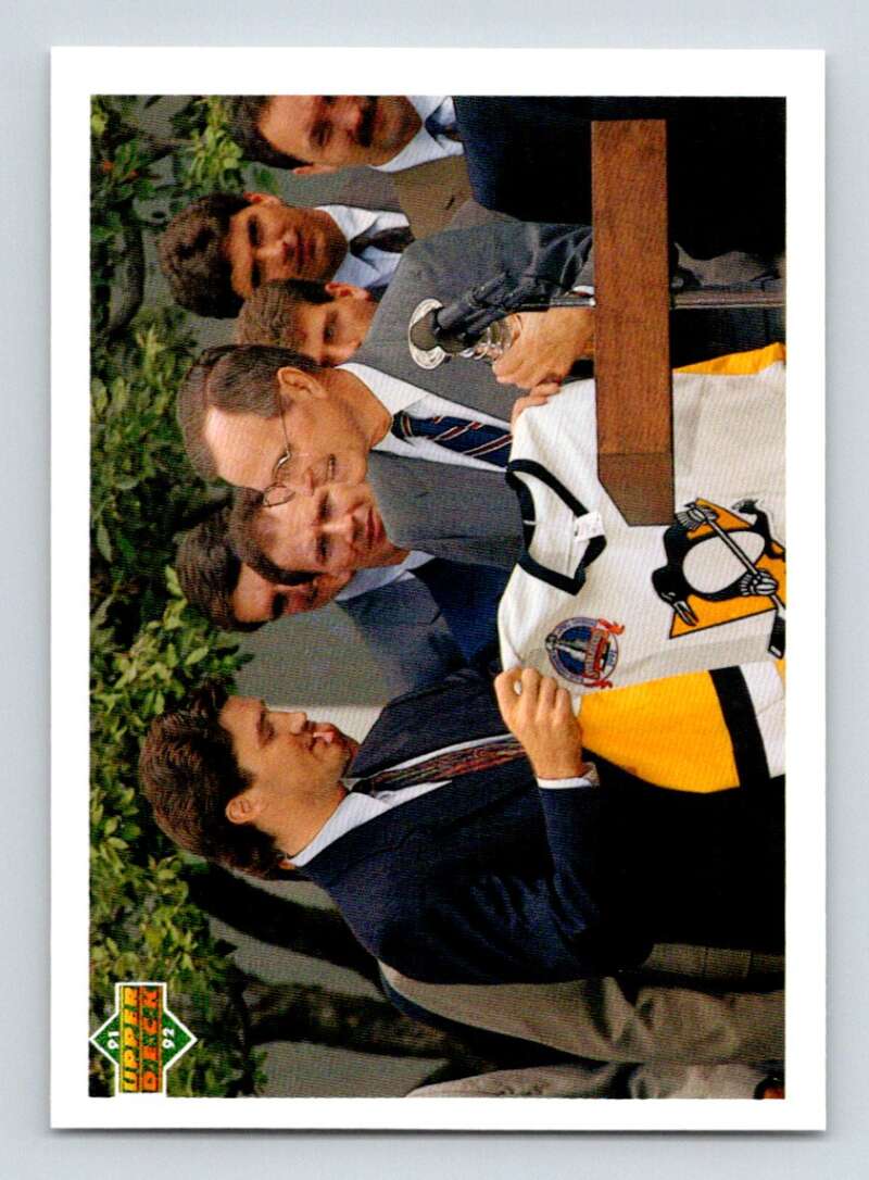 1991-92 Upper Deck #47 Mario Lemieux Pittsburgh Penguins Image 1