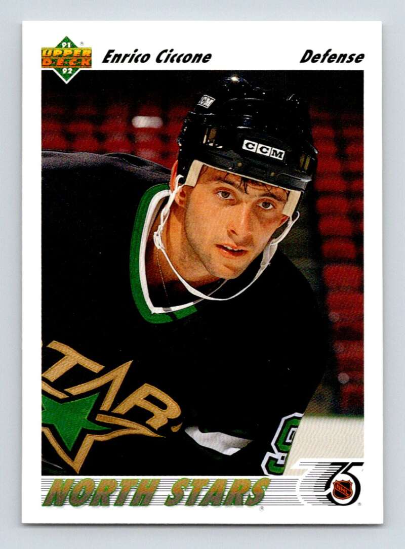 1991-92 Upper Deck #51 Enrico Ciccone Image 1