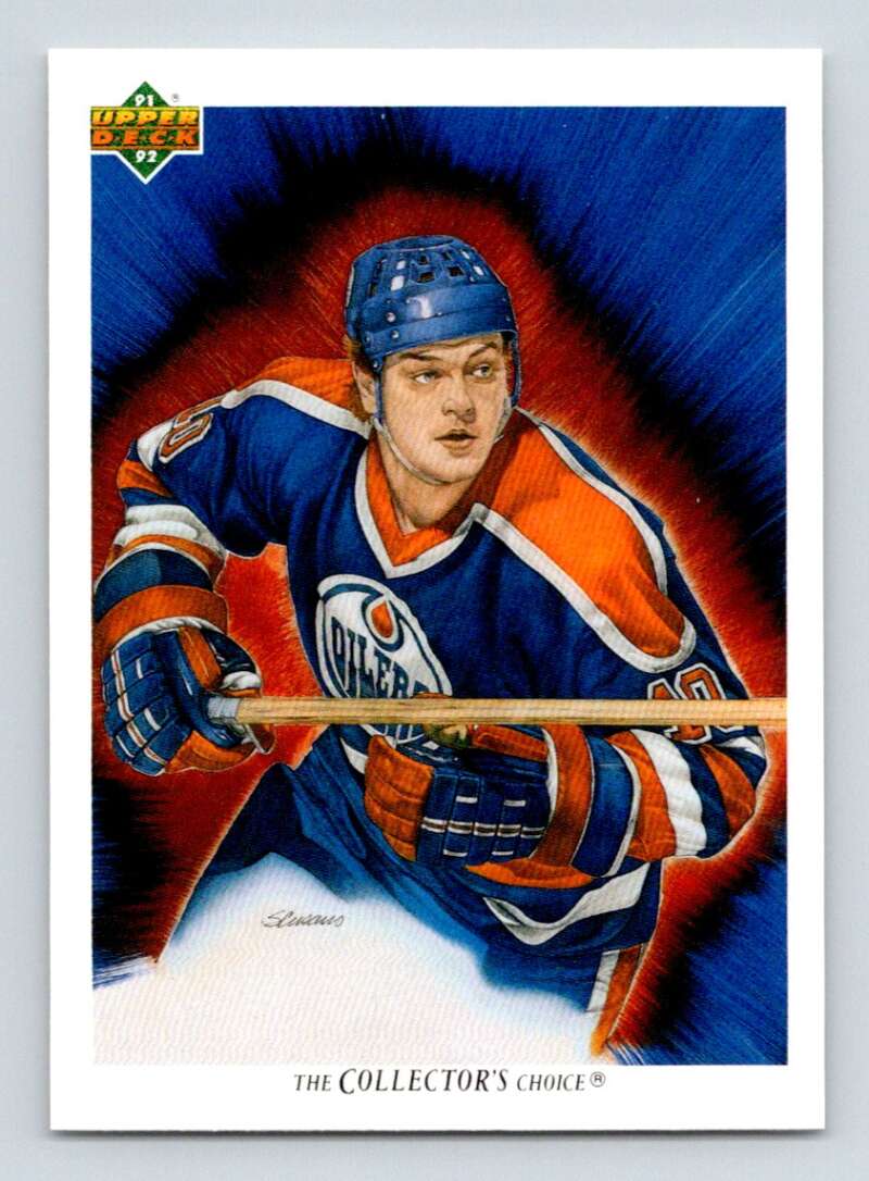 1991-92 Upper Deck #83 Esa Tikkanen Edmonton Oilers Image 1