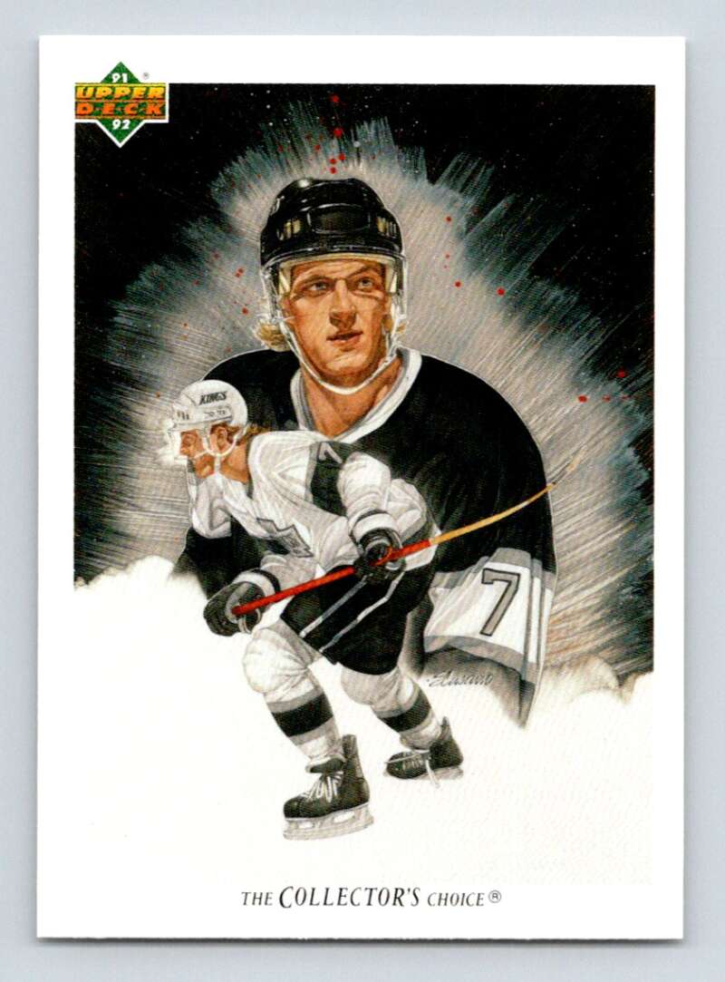 1991-92 Upper Deck #85 Tomas Sandstrom Los Angeles Kings Image 1