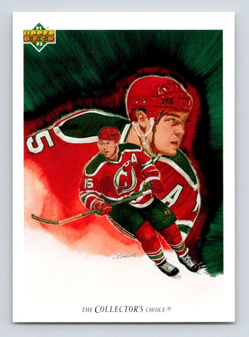 1991-92 Upper Deck #88 John MacLean New Jersey Devils Image 1