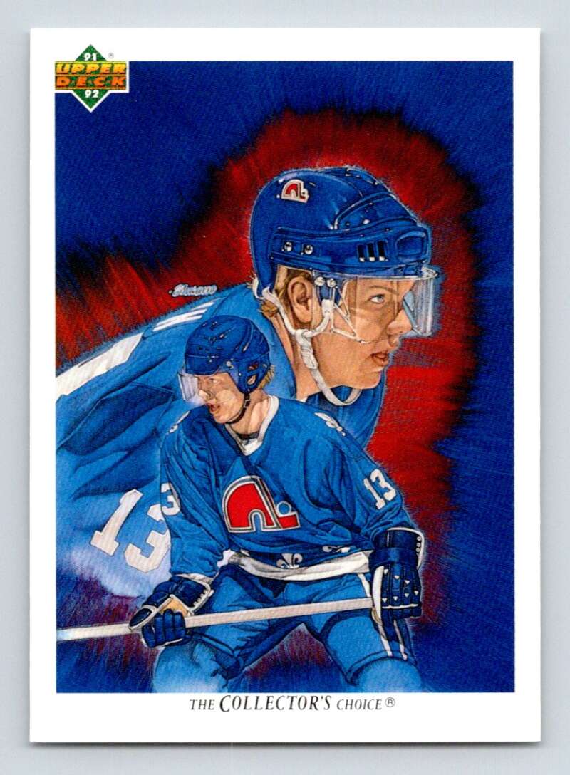 1991-92 Upper Deck #93 Mats Sundin TC Quebec Nordiques Image 1