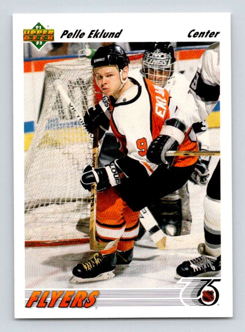 1991-92 Upper Deck #103 Pelle Eklund Philadelphia Flyers Image 1