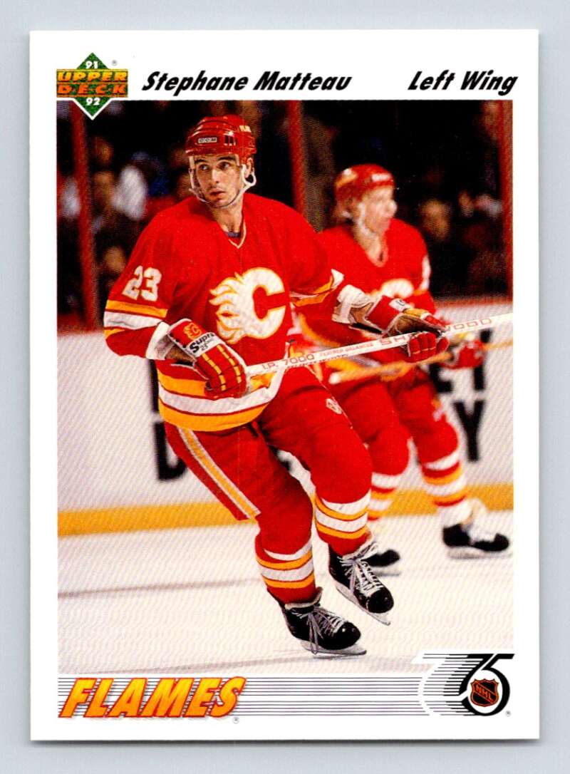 1991-92 Upper Deck #121 Stephane Matteau Image 1