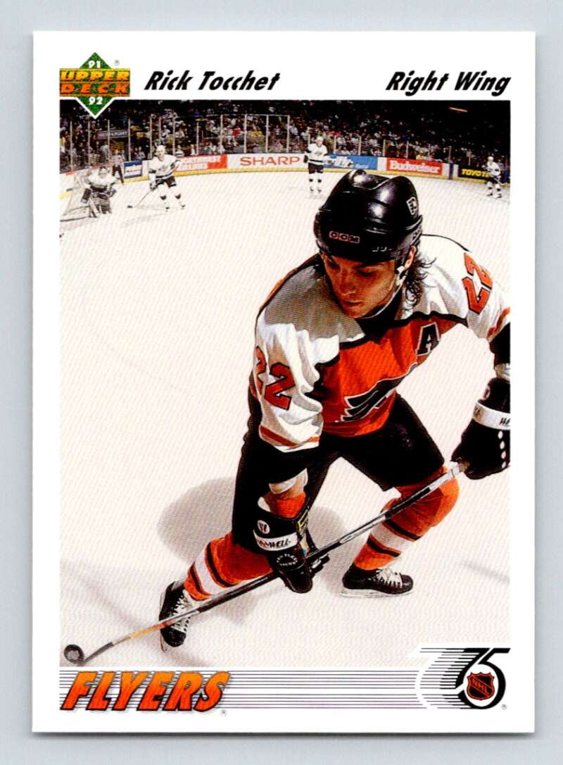 1991-92 Upper Deck #122 Rick Tocchet Image 1