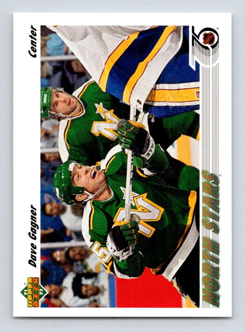 1991-92 Upper Deck #180 Dave Gagner Image 1