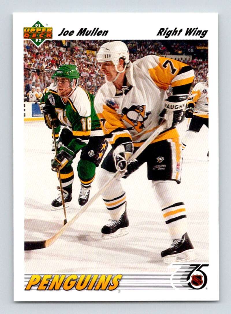 1991-92 Upper Deck #201 Joe Mullen Image 1