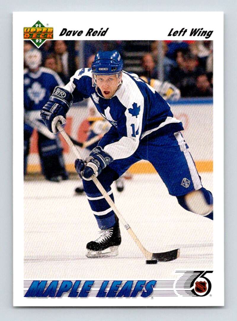 1991-92 Upper Deck #217 David Reid Image 1